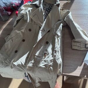 Burberry Tan Trench Coat